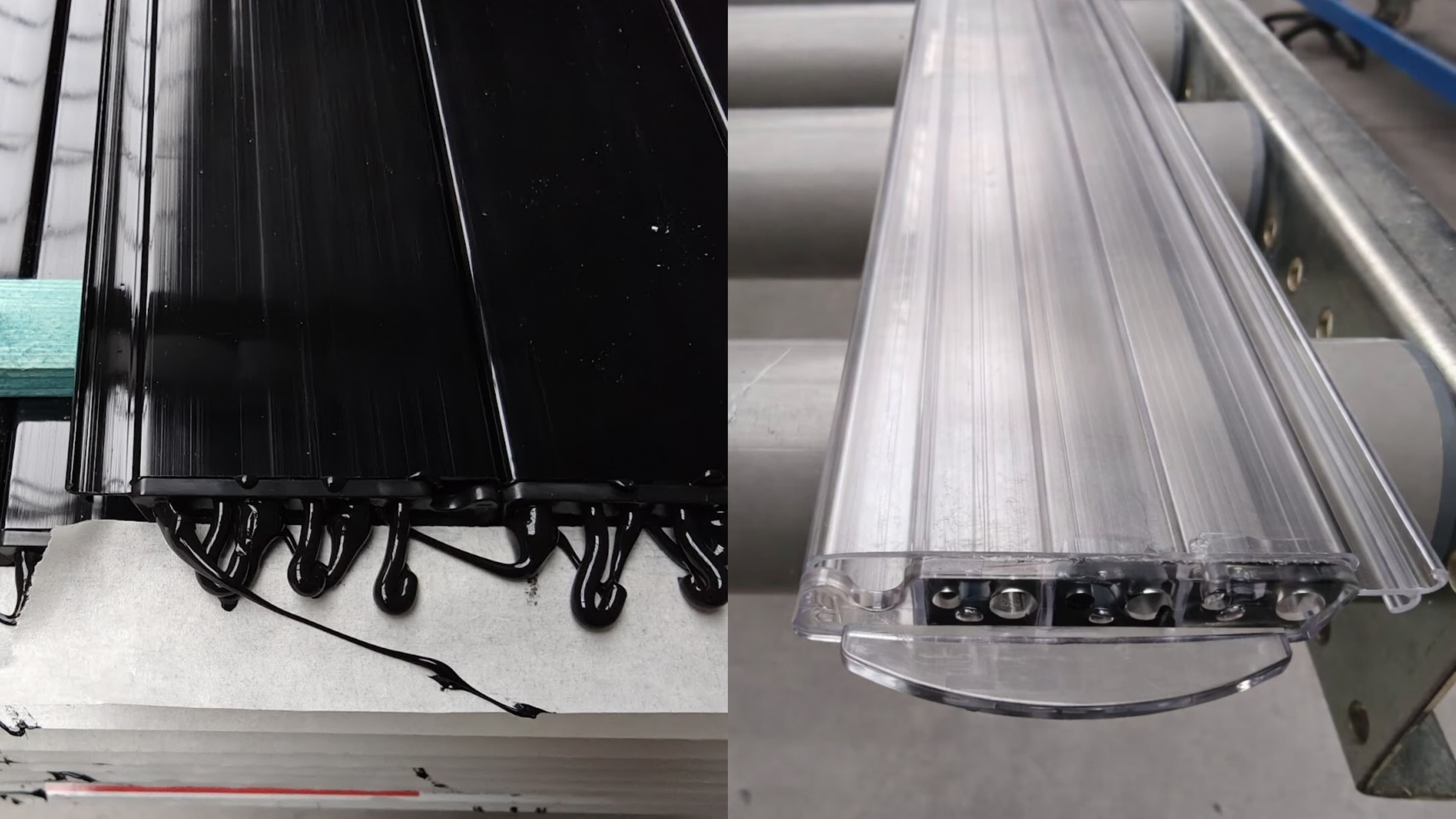 Silicone machine voor zwembadafdekkingen