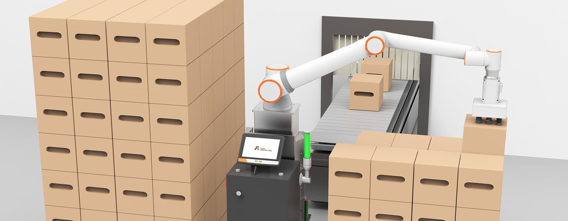 Cobot palletiseren – pilotconcept